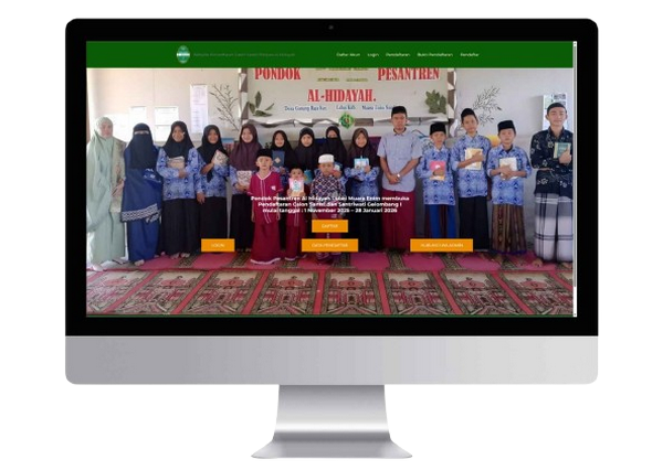 Website Penerimaan Santri
