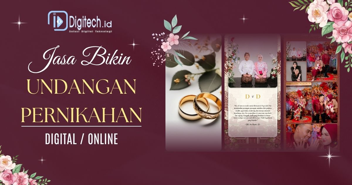 Jasa Pembuatan Undangan Pernikahan Digital di Muara Enim Murah
