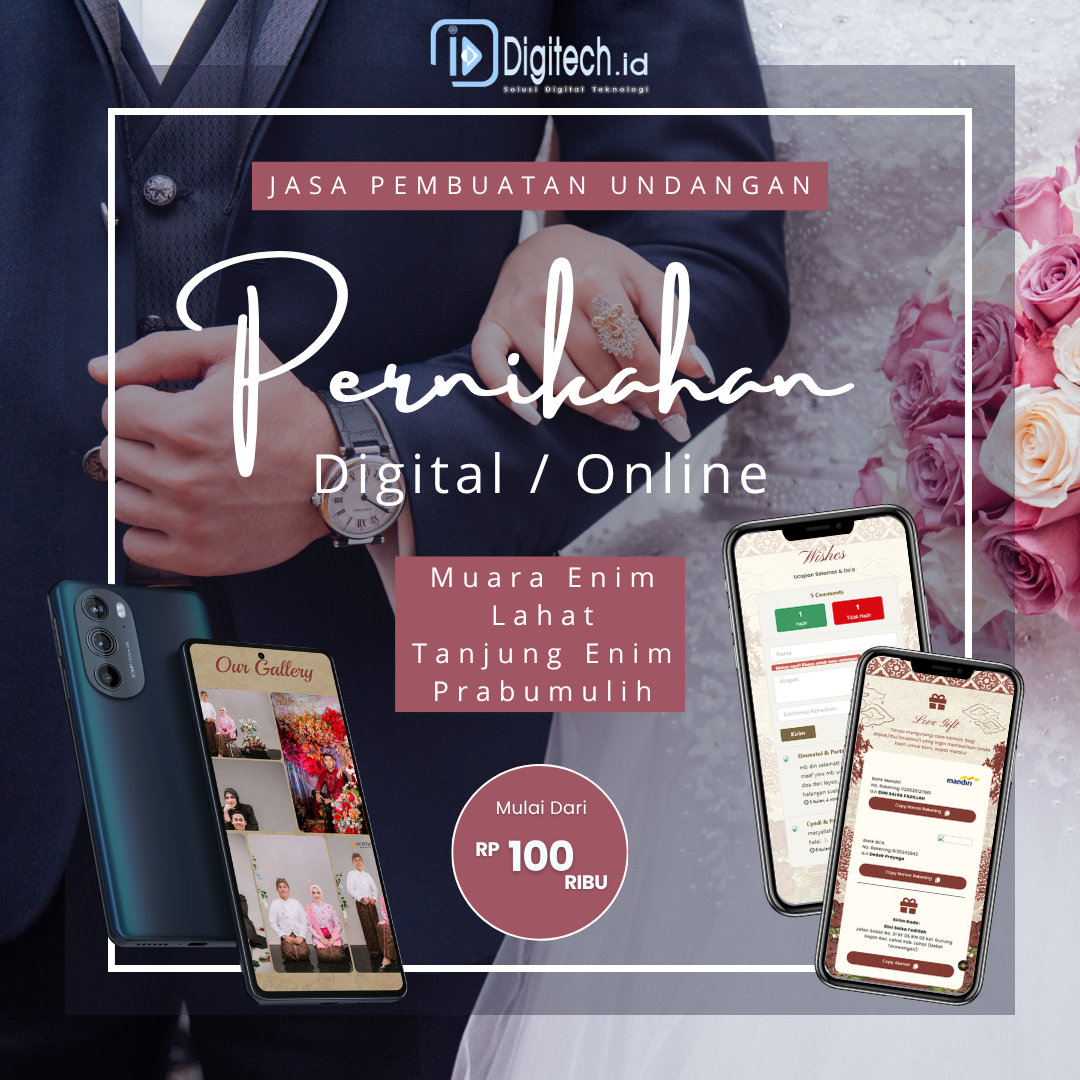 Jasa Pembuatan Undangan Pernikahan Digital Di Muara Enim