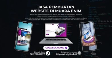 Jasa Pembuatan Website Muara Enim, Tanjung Enim, Lahat, Prabumulih