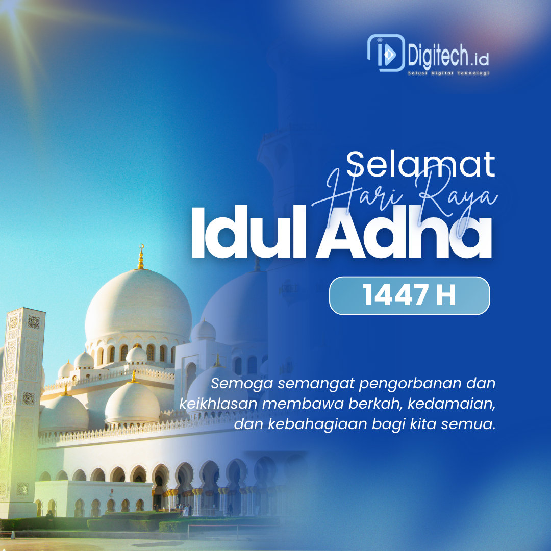 Ucapan Idul Adha ID Digitech 2026 Jasa Bikin Website