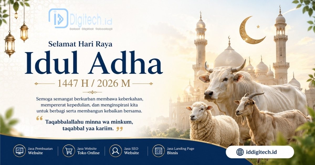 Ucapan Selamat Hari Raya Idul Adha 2026 Dari ID Digitech