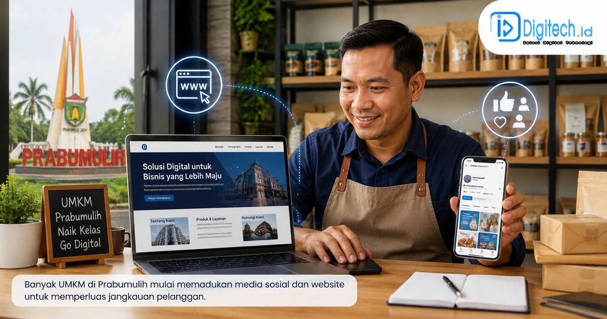 UMKM Prabumulih Menggunakan Website Untuk Mengembangkan Bisnis