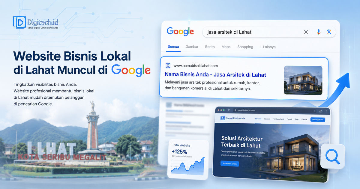 Website Bisnis Lokal Di Lahat Muncul Di Google