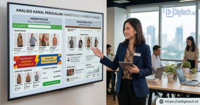 Perbandingan marketplace dan website sendiri untuk mengembangkan bisnis online