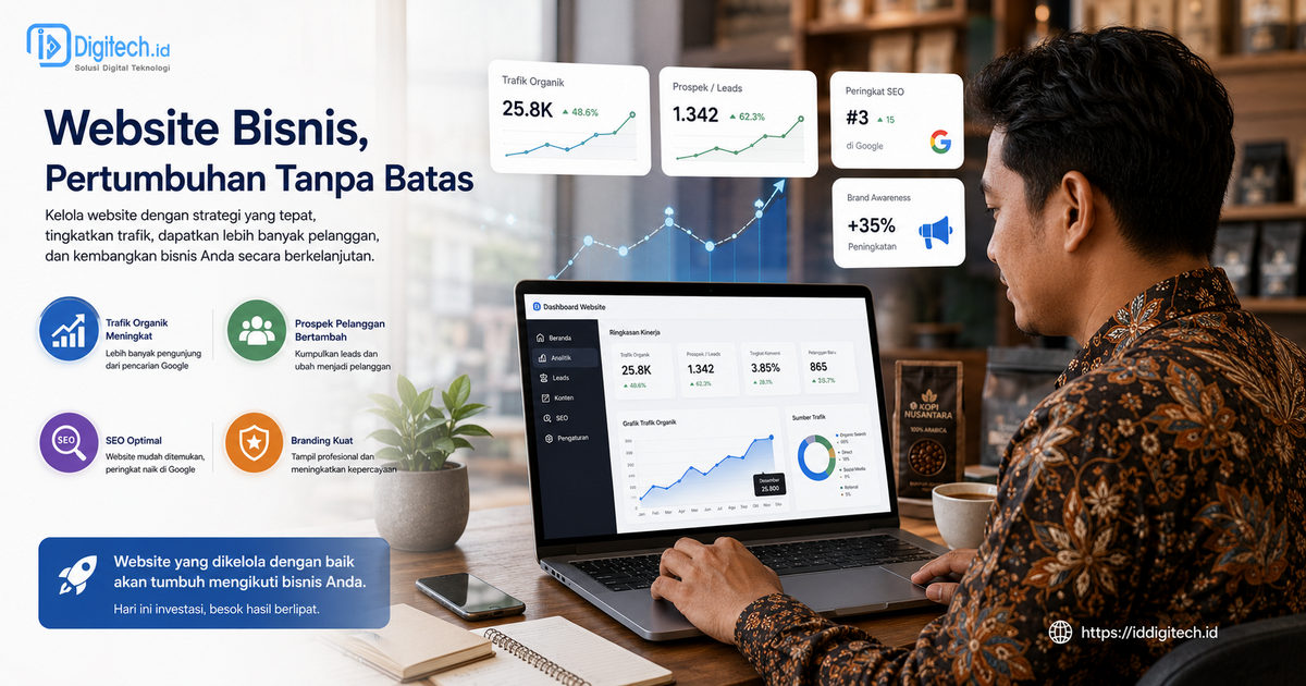 Website Bisnis Membantu Usaha